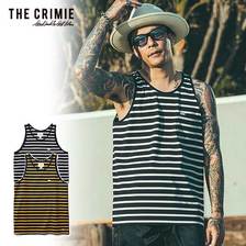 CRIMIE BORDER TANK TOP CR01-02L1-CS02画像