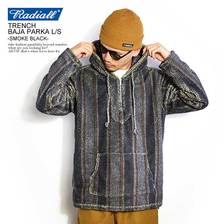 RADIALL TRENCH - BAJA PARKA L/S -SMOKE BLACK - RAD-19AW-CUT008画像