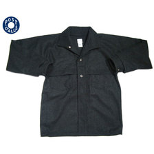 POST OVERALLS 2133 WOOL MELTON POST LOGGER charcoal heather画像