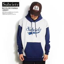 Subciety BICOLOR PARKA -GRAY- 105-31160画像