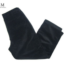 RICCARDO METHA 1-TUCK CORDUROY WIDE TROUSER nero画像