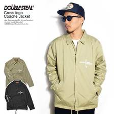 DOUBLE STEAL Cross logo Coache Jacket 794-35031画像