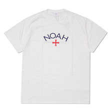 Noah 19AW CORE LOGO TEE WHITE画像