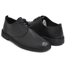 Clarks DESERT LONDON BLACK POLISHED 26144277画像