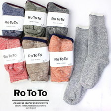 RoToTo DOUBLE FACE SOCKS R1001画像