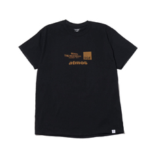 DOE &times; atmos &times; BEDWIN S/S PRINT T-SHIRT BLACK 19ABEX2930画像