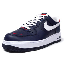 NIKE AIR FORCE 1 '07 LV8 4 OBSIDIAN/WHITE/UNIVERCITY RED CJ8731-400画像