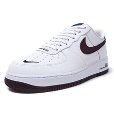 NIKE AIR FORCE 1 '07 LV8 4 WHITE/NIGHT MAROON/OBSIDIAN CJ8731-100画像