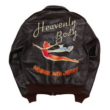 TOYS McCOY TYPE A-2 TOYS McCOY MFG.CO. NOSE ART "HEAVENLY BODY" TMJ1916画像