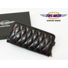 TOYS McCOY LEATHER QUILTED LONG WALLET NEW TMA1919画像