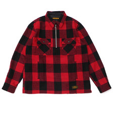 NEIGHBORHOOD 19AW P.O.BLOCK/WE-SHIRT.LS RED 192ARNH-SHM05画像