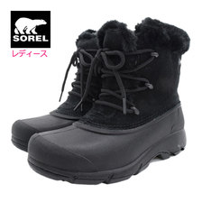 SOREL SNOW ANGEL Black WOMENS NL3482-010画像