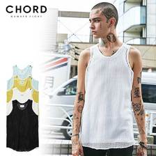 CHORD NUMBER EIGHT MESH TANK TOP CH01-02L1-CS08画像