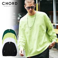 CHORD NUMBER EIGHT BIG TUCK LONG SLEEVE TEE CH01-02L1-CL03画像