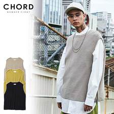 CHORD NUMBER EIGHT COTTON KNIT VEST CH01-02L1-KN02画像