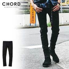取り扱い/価格比較:CHORD NUMBER EIGHT RIPPED BLACK SKINNY PANTS