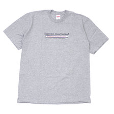Supreme 19FW Inc. Tee GRAY画像