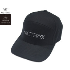 ARC'TERYX 7 PANEL WOOL BALL CAP black画像