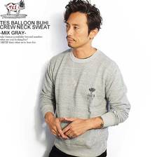The Endless Summer TES BALLOON BUHI CREW NECK SWEAT -MIX GRAY- FH-9774306画像