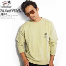 The Endless Summer TES BALLOON BUHI CREW NECK SWEAT -BEIGE- FH-9774306画像