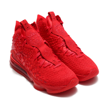NIKE LEBRON XVII UNIVERSITY RED/UNIVERSITY RED BQ3177-600画像