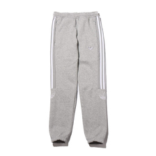 adidas OUTLINE FLC SWEATPANTS MEDIUM GREY HEATHER ED4691画像