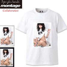 montage &times; Aya Kawasaki Wearing S/S Tee画像