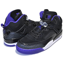 NIKE JORDAN SPIZIKE black/court purple-anthracite 315371-051画像