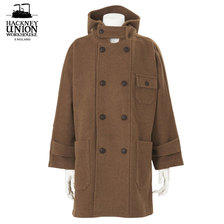 HACKNEY UNION WORKHUSE FISHERMAN COAT brown画像