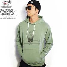 The Endless Summer TES MALIBU STAR PARKER -GREEN GRAY- FH-9774305画像