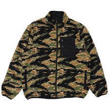 HUF MILTON REV POLAR FLEECE JACKET画像