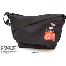 Manhattan Portage &times; PEANUTS Casual Messenger Bag JR BLACK MP1606JRPEANUTS19画像