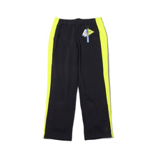 PUMA &times; ADER T7 OVERLAY PANTS COTTON BLACK 595537-01画像