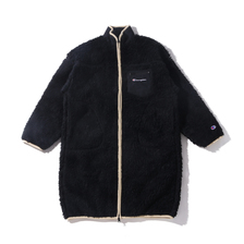 Champion BOA FLEECE LONG JACKET BLACK CW-Q612-090画像