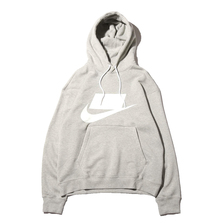NIKE AS M NSW NSP HOODIE PO FT GREY HEATHER/WHITE BV4541-050画像