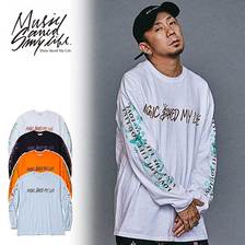 MSML GRAPHIC LONG SLEEVE TEE M101-02L1-CL01画像