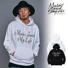 MSML FRONT CURSIVE HOODIE M001-02L1-CL53画像