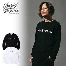 MSML LONG SLEEVE TEE M001-02L1-TL01画像