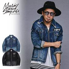 MSML ZIP DENIM JACKET M1A1-JK01画像
