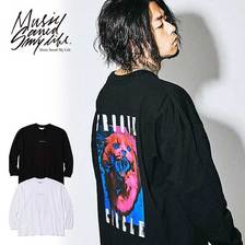 MSML CAT OVERSIZED LONG SLEEVE TEE M201-02L1-CL01画像