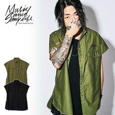 MSML MILITARY GRUNGE SHIRT M201-02L1-SS02画像