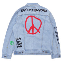 TRAVIS SCOTT ASTROWORLD LEVIS DENIM JACKET LIGHT INDIGO画像