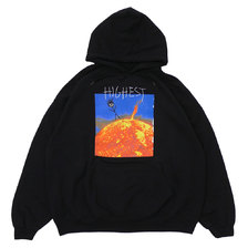 TRAVIS SCOTT HITR SUN HOODIE BLACK画像