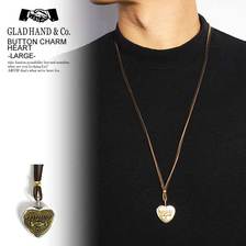GLAD HAND BUTTON CHARM HEART -LARGE-画像