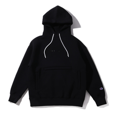 Champion PULLOVER HOODED SWEATSHIRT BLACK C3-Q110-090画像