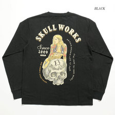 SKULL WORKS ロンT "タトゥーガール" 111943画像