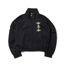 adidas LRG LOGO TRACK TOP BLACK/GOLD METRIC FS7220画像