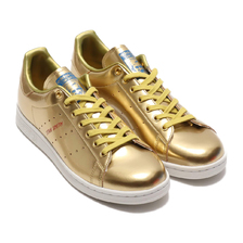 adidas STAN SMITH GOLD METRIC/GOLD METRIC/CRYSTAL WHITE FW5364画像
