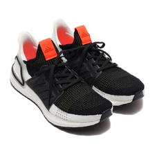 adidas UltraBOOST 19 TECH OLIVE/CORE BLACK/SOLAR RED G27132画像