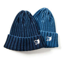 STUDIO D'ARTISAN インディゴニットキャップ 7481画像